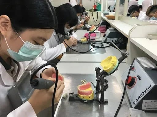 Crown restoration work