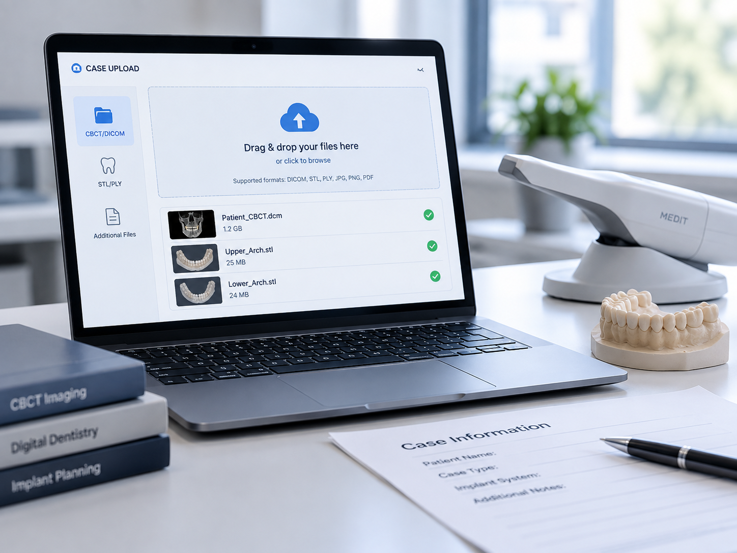 1 Submit DICOM STL